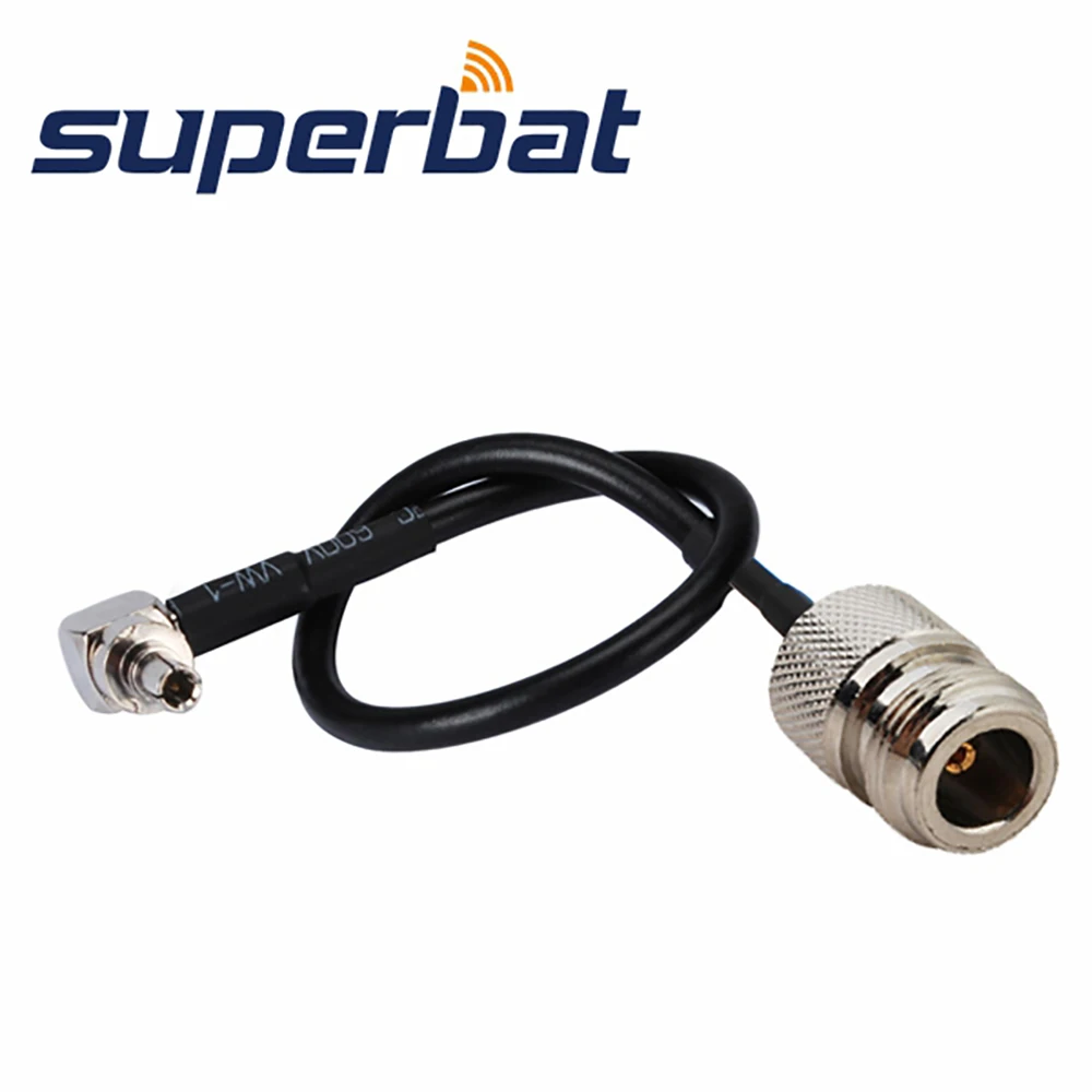 Superbat N разъем прямой К CRC9 угол отрезок соединительный кабель RG174 15 см для модема 3G