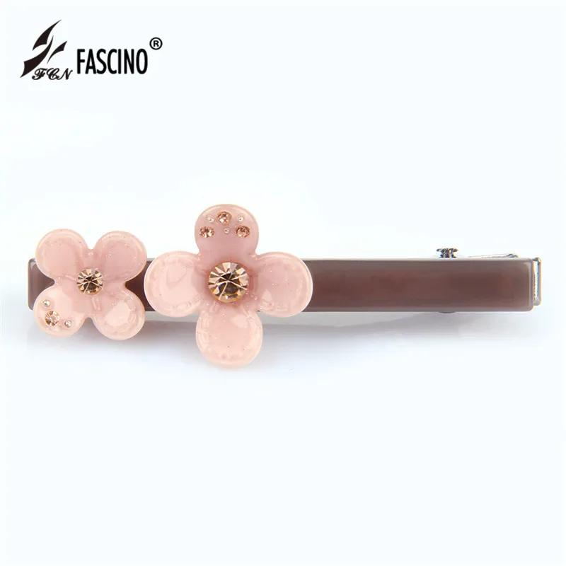 Cellulose Acetate Hairpins Rhinestone Flower Barrette Hair Clips Jewelry For Women Girls Accessories Tiara (BG850055) | Украшения и