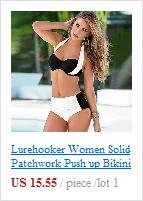 Lurehooker сексуальный сплошной Холтер цельный купальник для женщин глубокий v-образный вырез Купальник Высокая талия купальный костюм для женщин Бразильский бикини