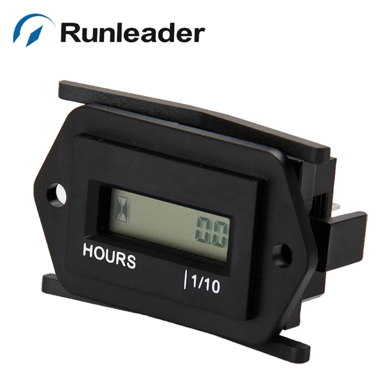 Runleader цифровой водонепроницаемый двигатель постоянного тока счетчик часов для