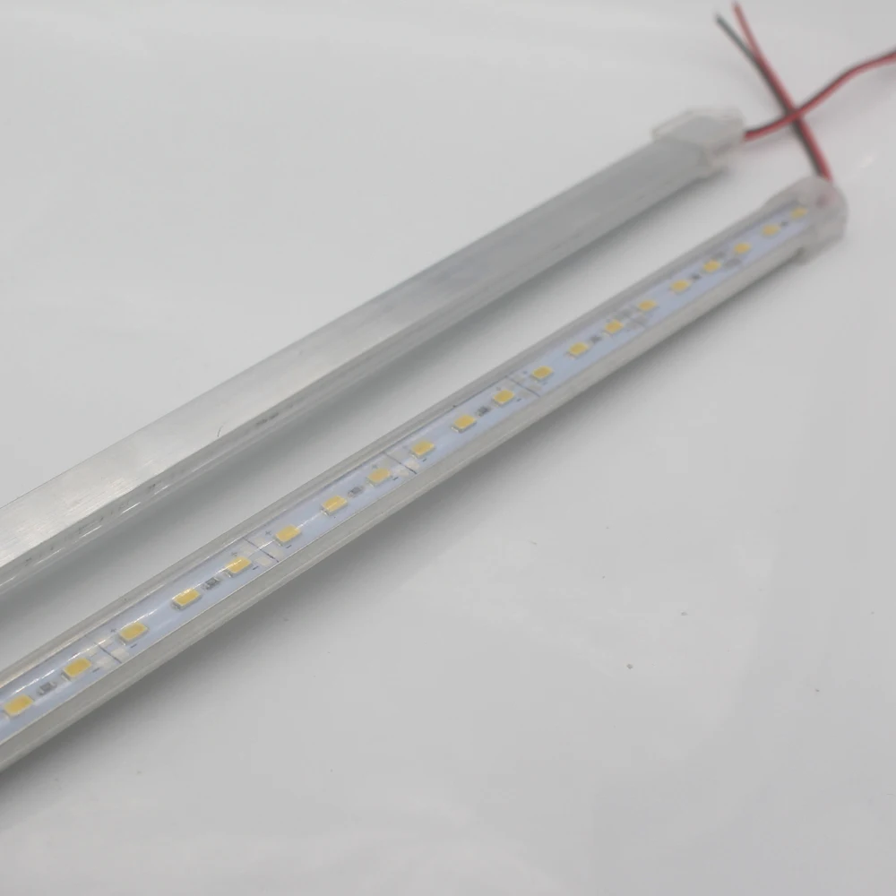 5 шт. 50 см DC12V SMD 5630/5730 светодиодный жесткий полоса светильник + pc чехол бар труба на