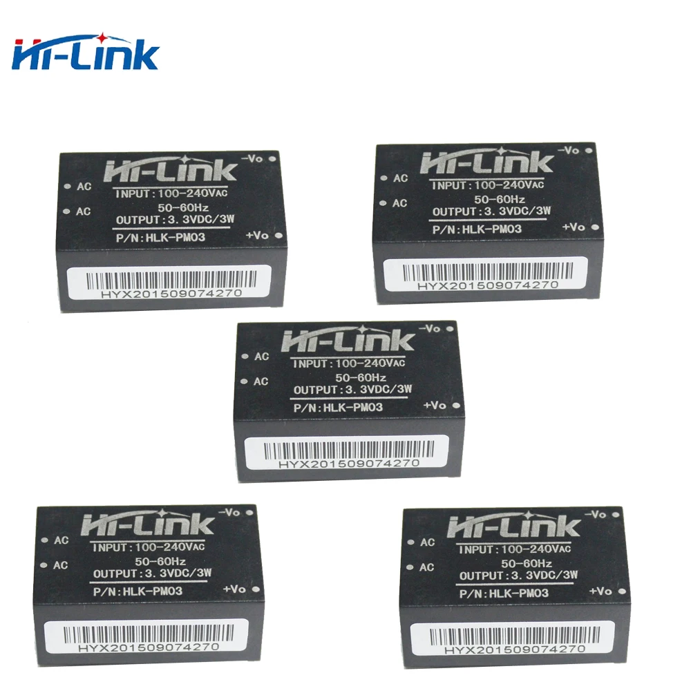 Q17332 5 Hi link Φ 220V to 3 V Step Down изолированный модуль источника питания - Цена: 1 146,14 руб.