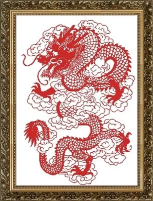 

Needlework,DIY Cross Stitch,Sets For Embroidery kits,11CT&14CT&16CT&18CT,dragon
