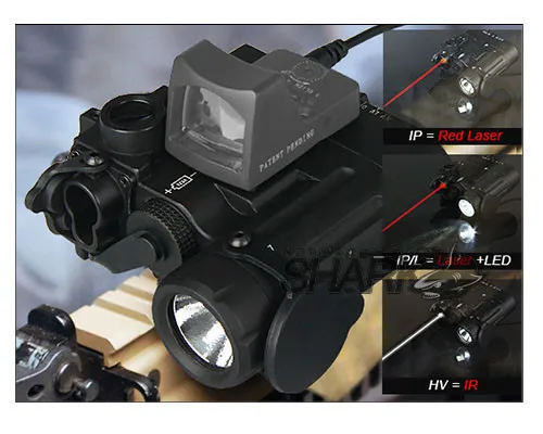 TRIJICON DBAL-D2 Двойной лазерный луч с красным w/IR светодиодный осветитель класс 1 охотничий светильник для оружия Пейнтбол Аксессуар HS15-0088