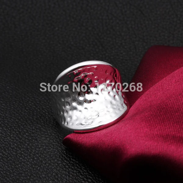 Модные ювелирные изделия R065 кольца серебряного цвета простой нейтральный дизайн