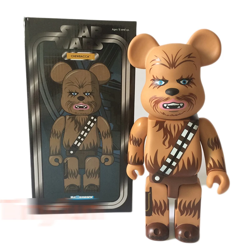 11 дюймов 400% Bearbrick Косплэй Чубакка быть @ RBRICK модные игрушки с розничной поле