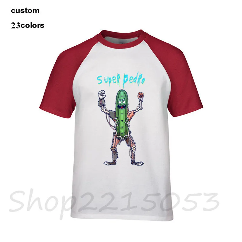 Преобладающая крик ricka y morty pickle Мужская футболка 2018 смешной Плюс Размер 6xl топы