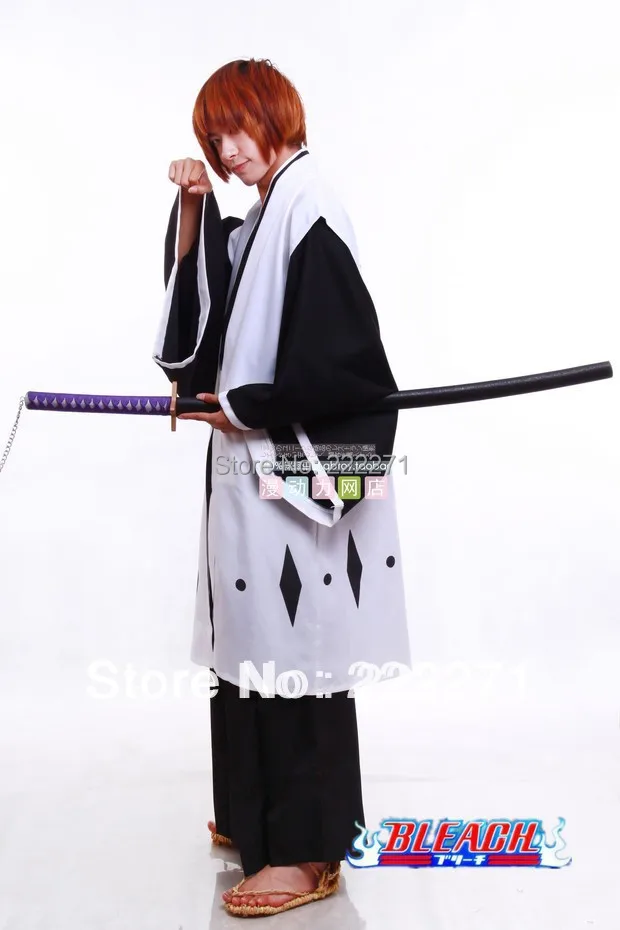 Bleach 10 дивизион капитан Toushiro Hitsugaya Хэллоуин Косплей Костюм японский костюм одежда