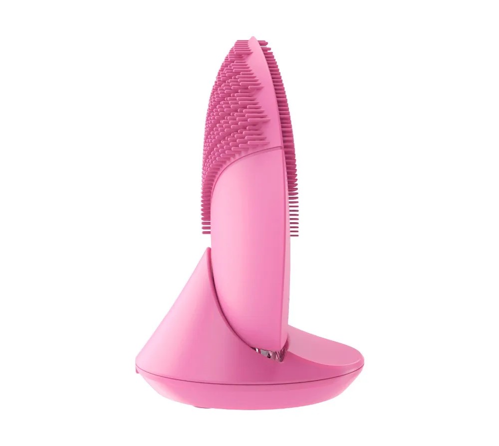 Беспроводная зарядка электрическая силиконовая Очищающая щетка для лица