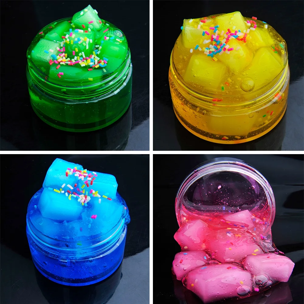 DIY глина пушистый floam Ароматические Игрушка антистресс детские игрушки осадка