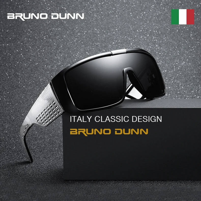 BRUNO DUNN Lentes Dragon DOMO ยี่ห้อ Designer แว่นตากันแดดสำหรับชายกีฬา Gafas แว่นตา Sun กรอบเคลือบกล่อง Ray