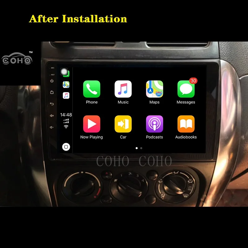 Автомобильный плеер SX4 Android 10 0 4 + 64 ГБ 8 ядер Gps навигация радио для SUZUKI 2014