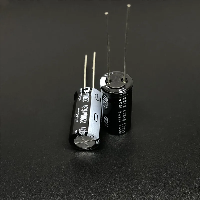 5 шт./50 шт. 2200 мкФ 6 3 В NICHICON VZ серия 10x20 мм 6.3V2200uF широкий диапазон температур