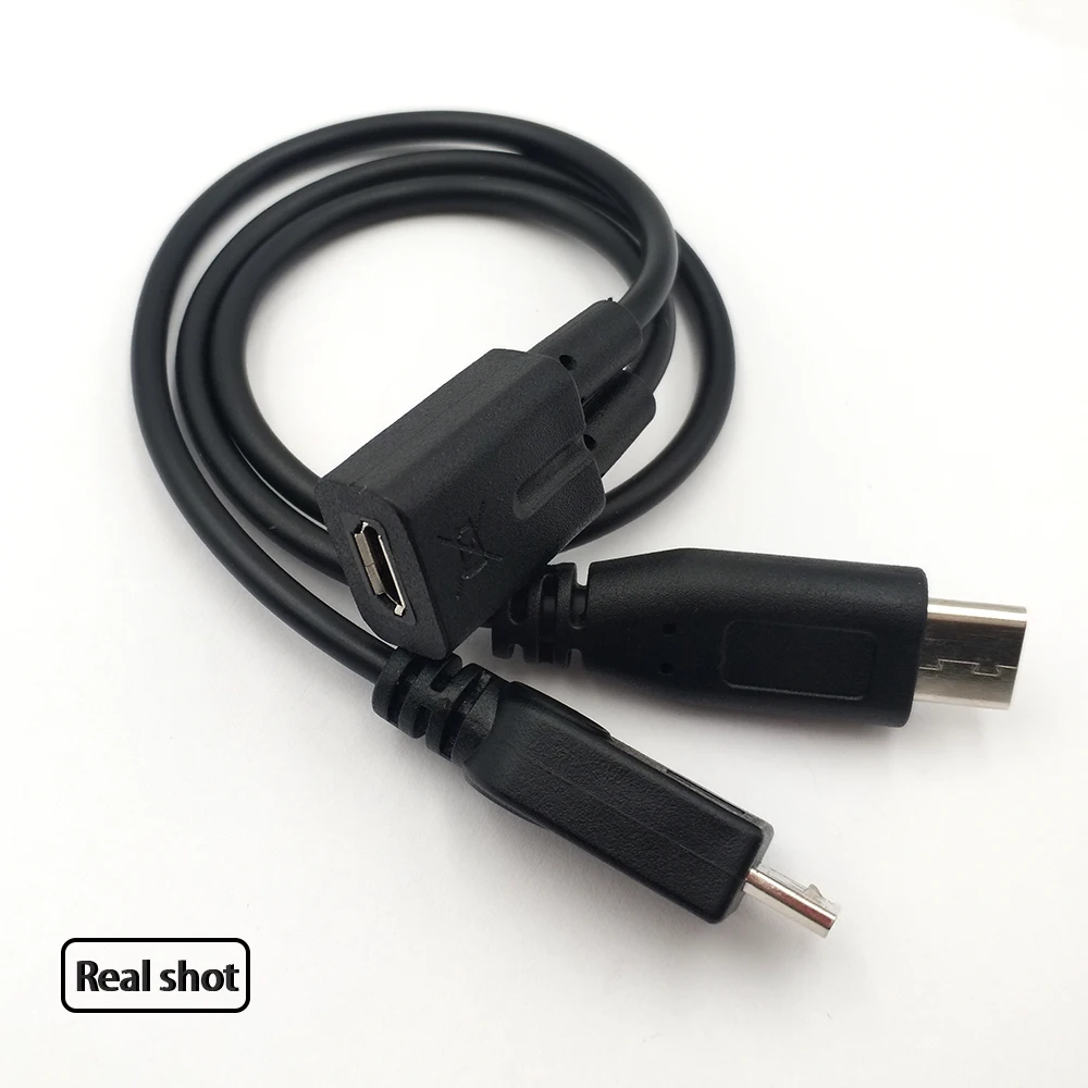 Danspeed женщин и мужчин Y Разветвитель USB 2.0 Micro 3.1 Тип C & 5 Булавки зарядки данных
