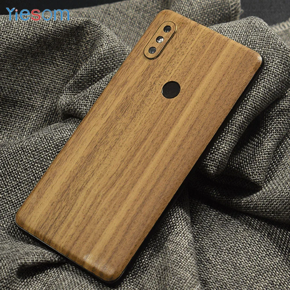 Back Film For Xiaomi Mi MiX 2S Mi6 6X Redmi 5 Plus Note 4X 5A Luxury Wood Skin Sticker Body Paste Protective |