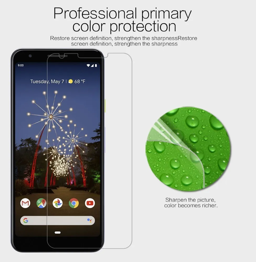 

Защитная пленка NILLKIN для Google Pixel 3A, прозрачная/матовая, с защитой от отпечатков пальцев, мягкая ПЭТ, защитная пленка для Google Pixel 3A XL