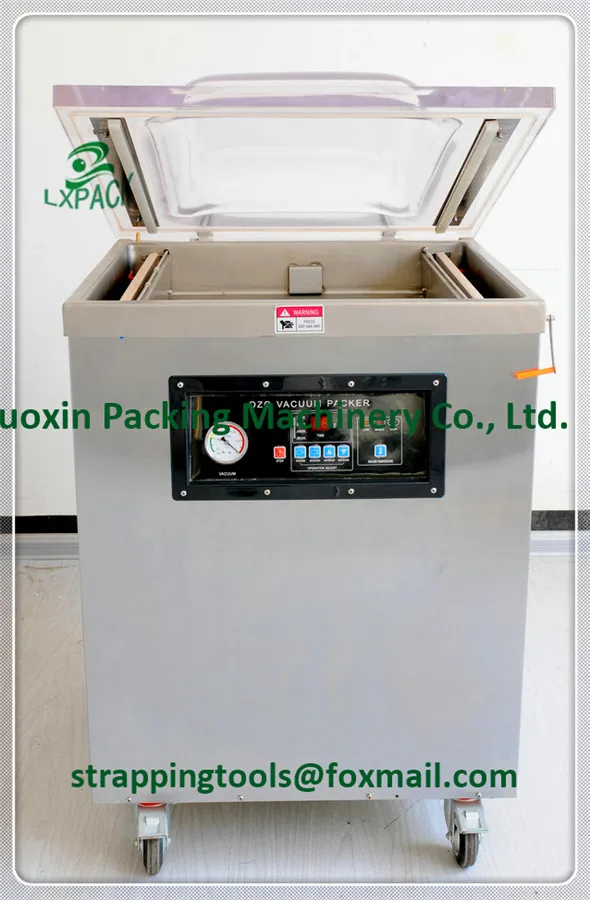 LX-PACK брендовый Настольный вакуумный упаковщик с двойным уплотнением вакуумные