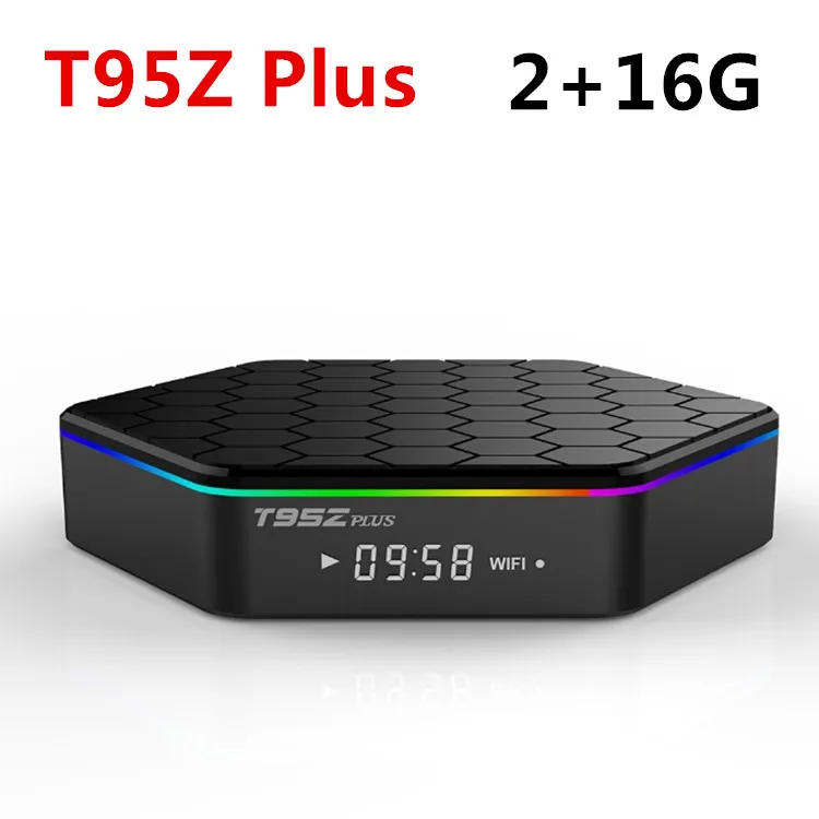 OKKOCCI T95Z ПЛЮС Android TV Box Amlogic S912 Окта основные 2 ГБ 16 6.0 Smart 2.4 Г/5 ГГц Wi Fi Bluetooth Коди IPTV