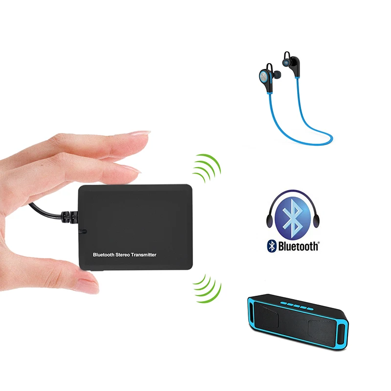 Magift передатчик Bluetooth Беспроводной Audio 3 5 мм A2DP стерео двойной адаптер для iPod