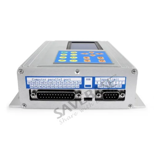 Обновленный Стандартный ЧПУ 3 оси Шаговый Драйвер Коробка Клавиатура / Дисплей