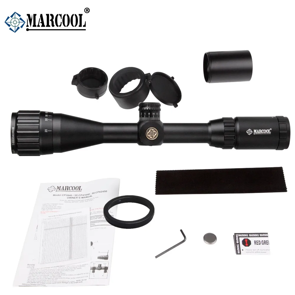 MARCOOL EST 4 16X40 AOIRGBL красный зеленый синий точечный светящийся страйкбольный