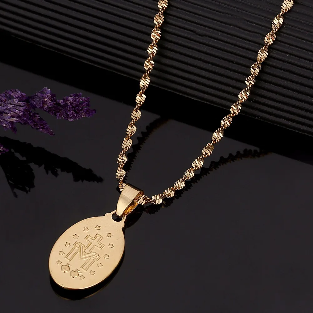 Женское ожерелье с подвеской Богородица|mary pendant|virgin mary pendantvirgin |