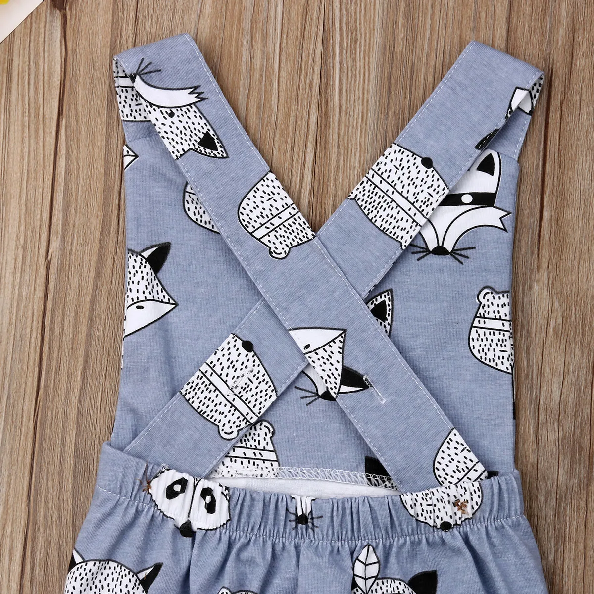 Комбинезон для мальчиков и девочек голубой хлопковый Мягкий комбинезон с