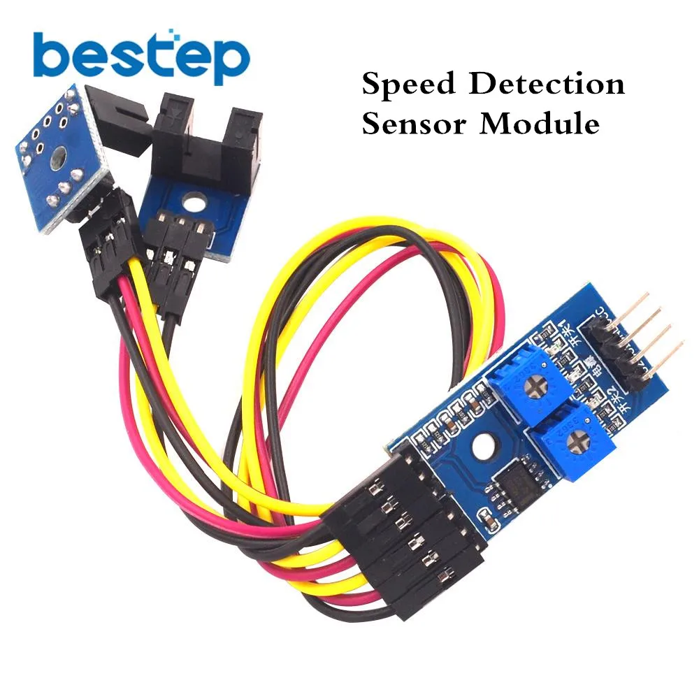 Speed Detection 2 канала скорости обнаружения/отслеживания/нормально закрытый датчик вибрации модуль Счетный модуль скорость двигателя слот тип Оптрон - Цвет: Speed Detection