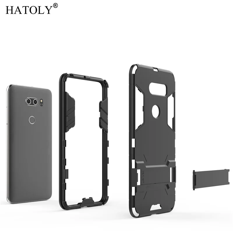 Чехол HATOLY для LG V30 резиновый защитный чехол телефона тонкий жесткий |