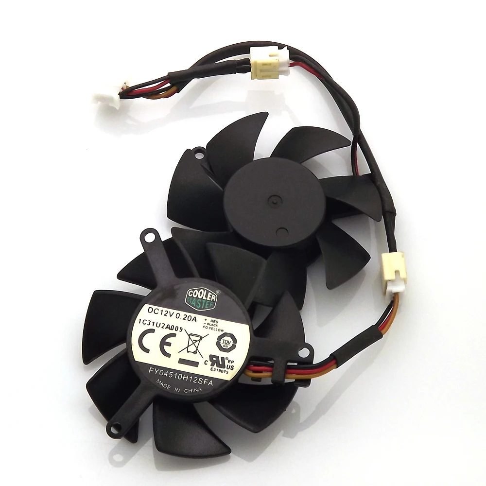 Кулер для видеокарты MSI R6450 6570 V5 12 В 6670 А 45 мм 39*39*39 мм|4pin fan|cooling fanvideo card coolers |