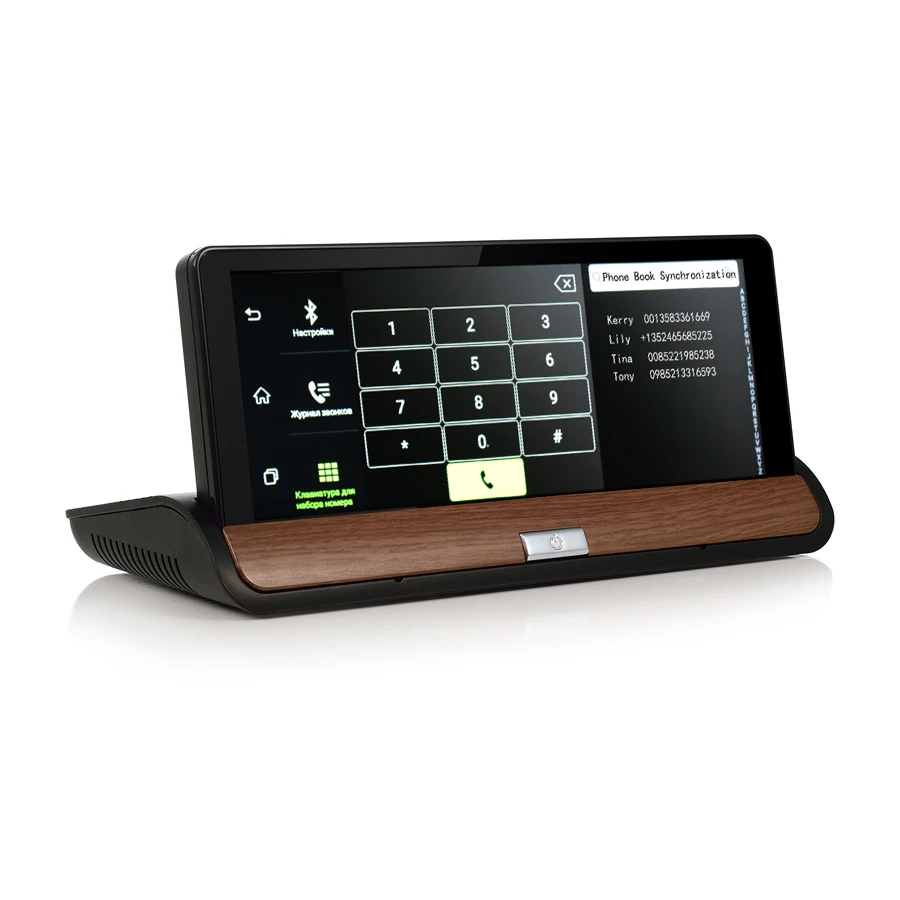 Udricare 7 дюймов 4 г 3G сим карты Wi Fi Bluetooth Android GPS навигации DVR Двойной объектив видео