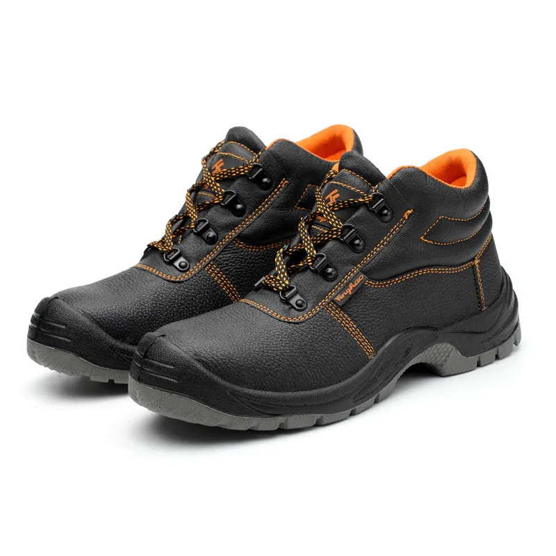 Мужская защитная обувь со стальным носком теплые мужские ботинки тактические