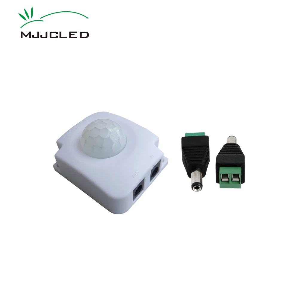 

LED Movement Sensor Motion Light Switch 12V 24V 5V Motion Sensor Automatic Infrared Timer Detector PIR Switch 12V Photoswitch