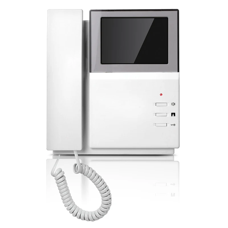 Professional Smart Home Wired 4.3Inch Color Video Intercom Phone,One to Seven Video Doorphone monitor Kit Configuration 1V7 D296
