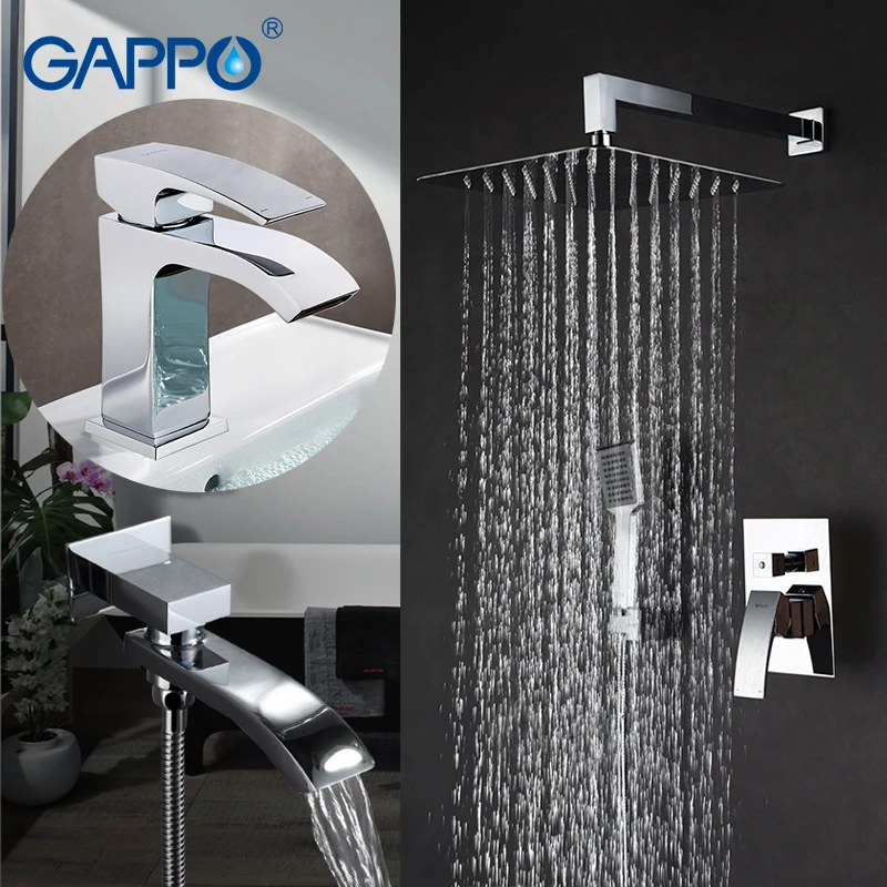 Смесители для душа GAPPO кран ванны и набор тропический душ | Обустройство дома