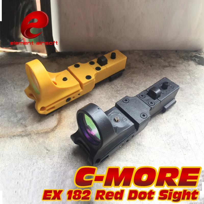 EX 182 Элемент airsoft охота коллиматорный sightSeeMore Железнодорожный Reflex C БОЛЬШЕ Red Dot Sight