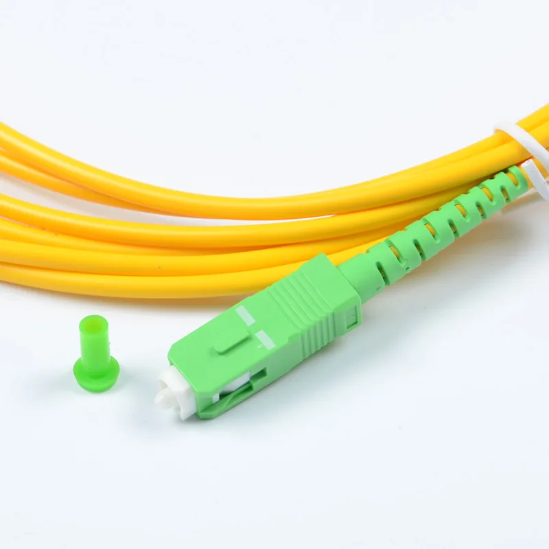 Оптоволоконный патч корд один режим SM Simplex SC/APC к FC/UPC 9/125 ftth catv 3 m оптоволоконный