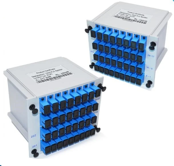 PLC 1X32 одиночный режим Сплиттер Волоконно-оптический ящик 1x32 сплиттер коробка FTTH с