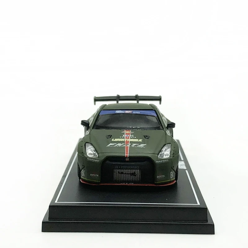 1: 64 литья под давлением сплав металла Nissan Gtr-lb Япония Бог войны широкая