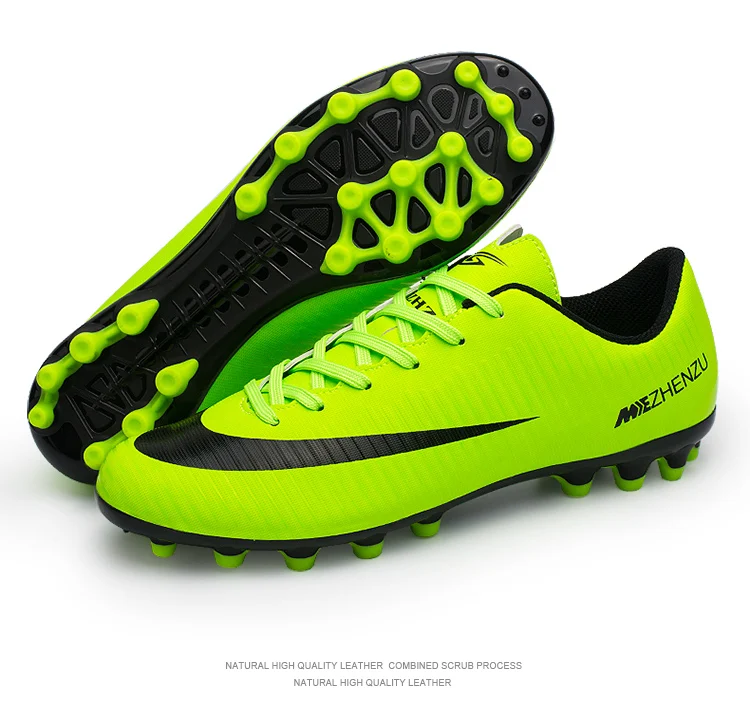 Zhenzu футбольные ботинки футболки мужские запонки бутсы Chuteiras Botas De Futbol voetbalschoenen для женщин и взрослых