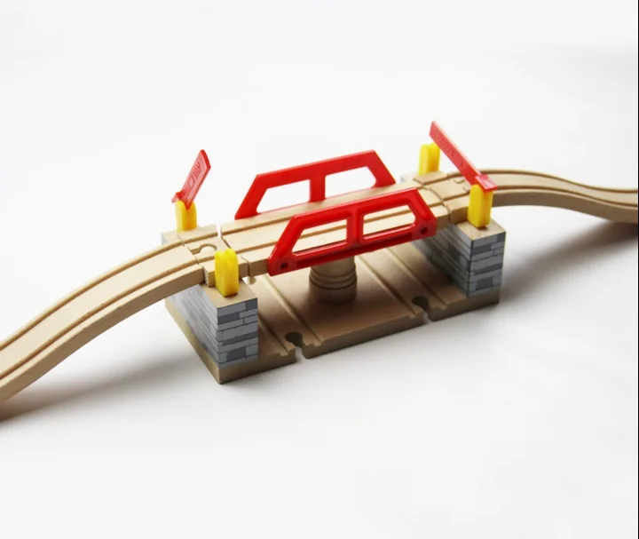 TTC34 C BRIDGE деревянный трек игрушка поезд сцена аксессуары Игрушка BRIO автомобиль