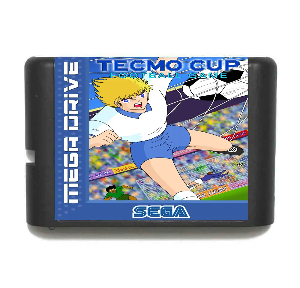 Captain Tsubasa 16 бит карточная игра для Sega MegaDrive &amp Genesis Системы | Электроника