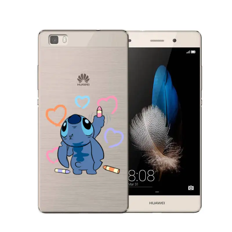 С рисунком героев из мультфильмов чехол для Huawei P10 P20 Pro P9 P8 Lite Коврики 10 Y3 Y5 Y6 II Y7 2017