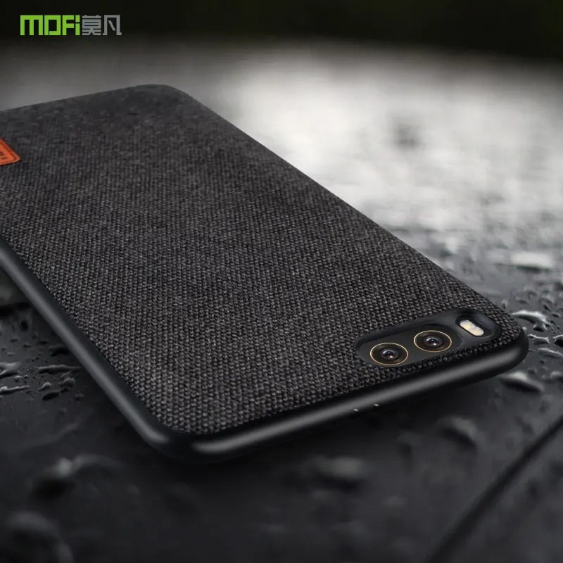 MOFi для Xiaomi Mi 6 чехол Жесткий Чехол задней панели мягкого ТПУ Edge Mi6 текстильная