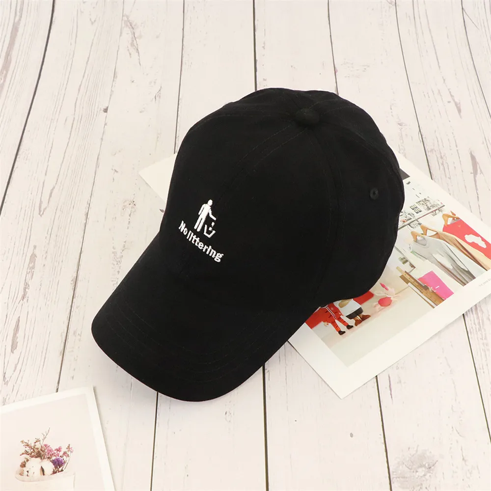 Black TOHUIYAN бейсболка без помех Snapback шляпа для мужчин и женщин Мужская шляпа с вышивкой Повседневная Спортивная Кепка кепки в стиле хип-хоп - Цвет: Black