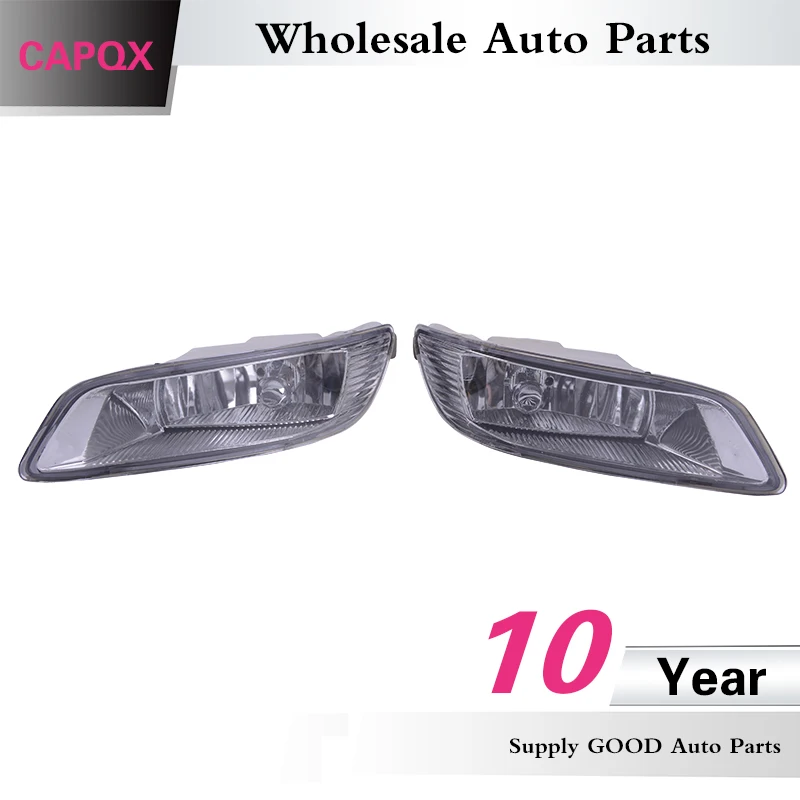 Capqx для COLLORA 1.8L ZZE122 1ZZ-FE 2003 2004 2005 2006 переднего бампера противотуманные фары Противотуманные фары светильник вождения светильник 81220-02080 81210-02100