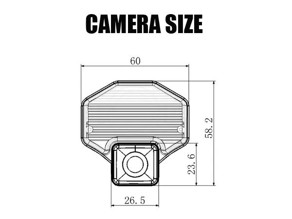 HD CCD Ночное Видение заднего вида резервного копирования парк Камера + 5 дюймов