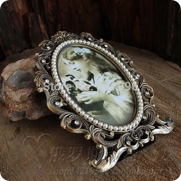 Классическая 6-дюймовая овальная фоторамка в готическом стиле украшение дома