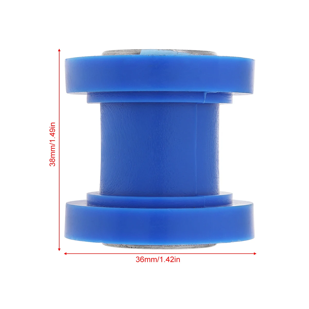 8 мм пластиковая синяя Мотоциклетная цепь и роликовый шкив натяжитель