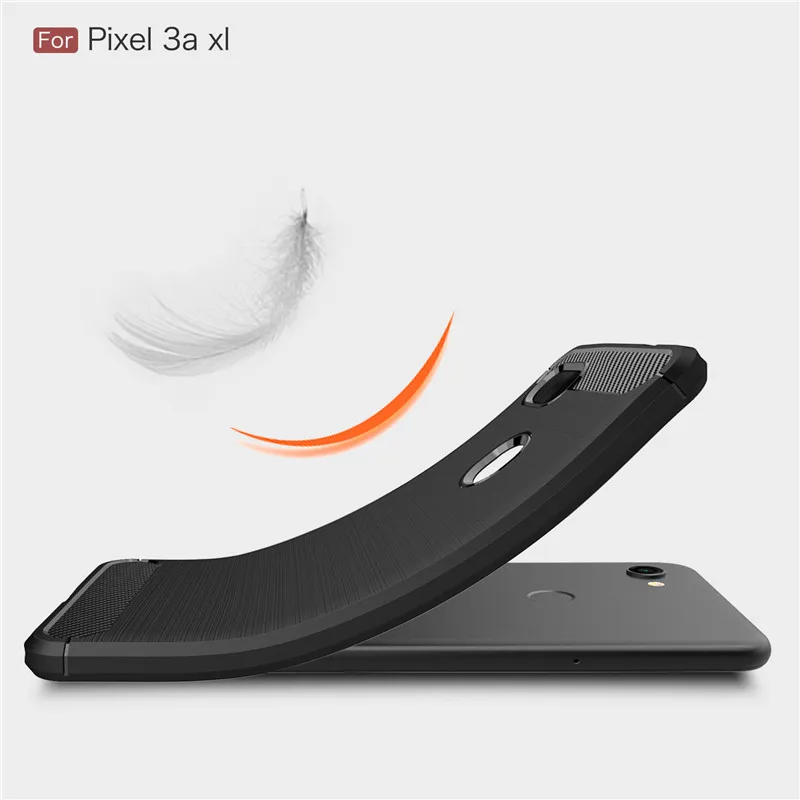 Чехол для Google Pixel 3a XL противоударный мягкий ТПУ матовый чехол телефона Funda G020C G020G